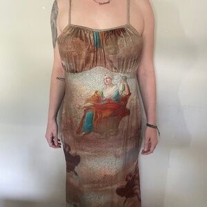 Italian Angelic Art Dress 2XL